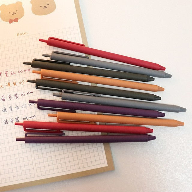Solid Color Ballpoint Gel Pen