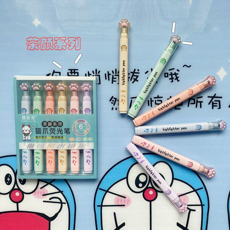 Soft Head Cat Claw Highlighter Tea Color