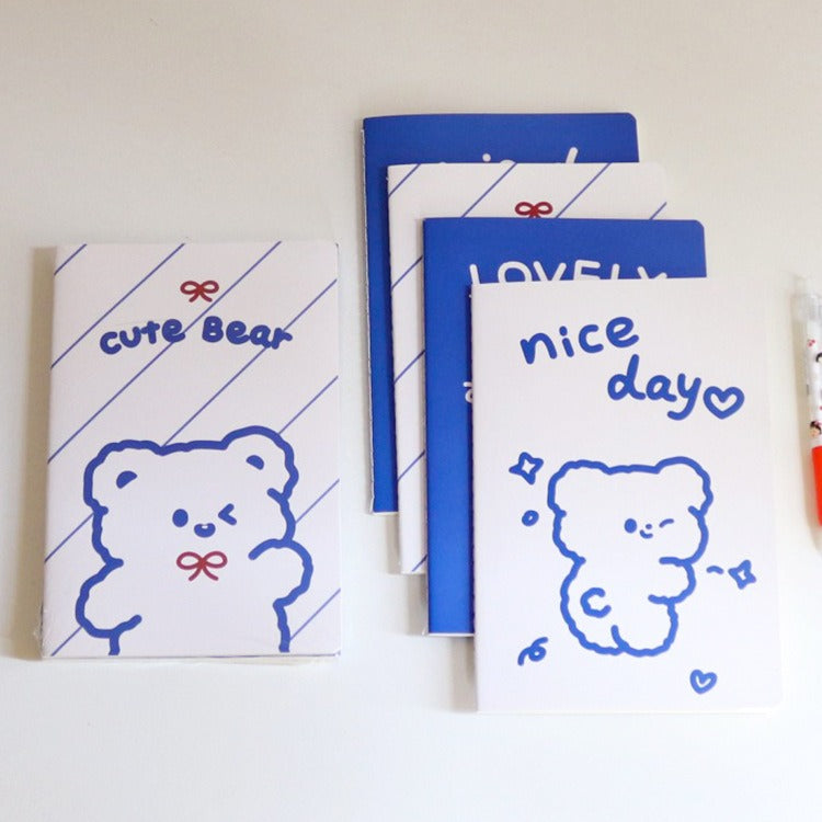 A5 Bear Series Lined NoteBook