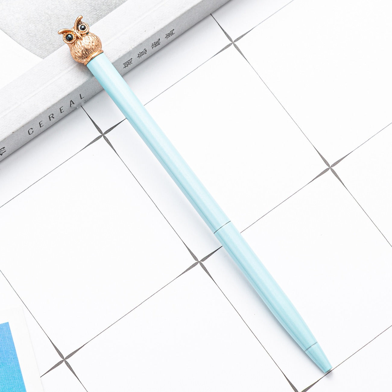Owl Shape Metal Signature Ball Point Pen