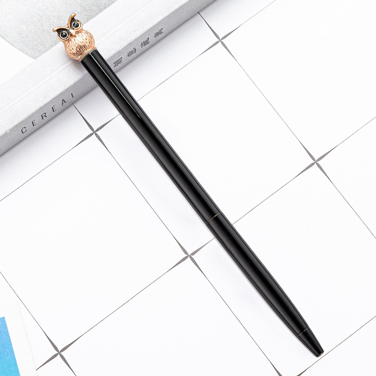 Owl Shape Metal Signature Ball Point Pen