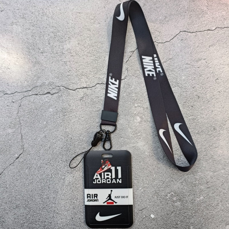 Card Holder with Neck Strap Lanyard - Sports Brand Series