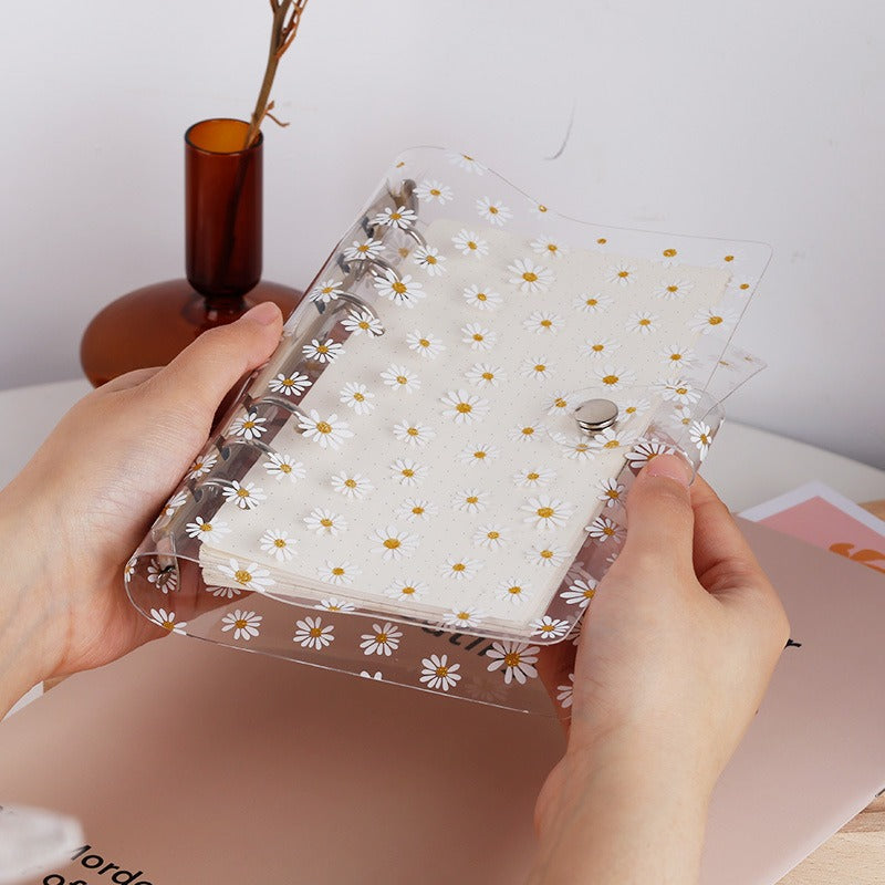 Daisy Loose Leaf PVC Binder with pages