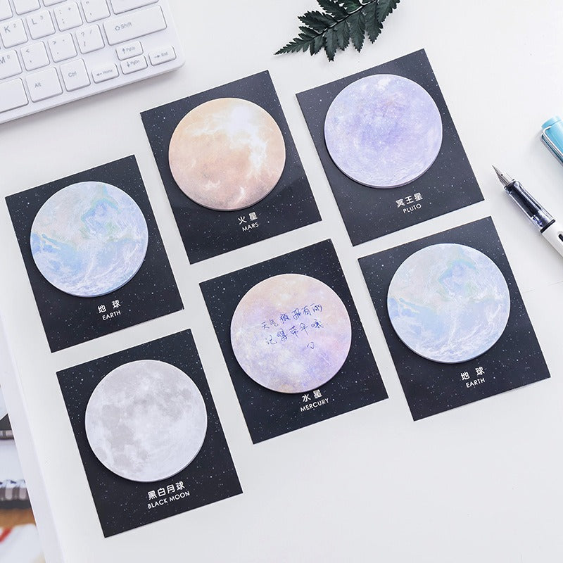 Solar System Planets Post-it Sticky Notes
