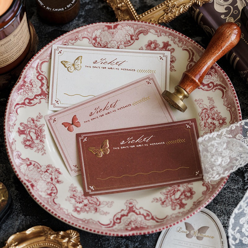 Butterfly Design Writeable Decorative Stickers