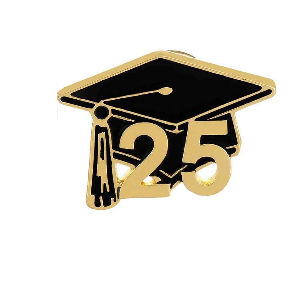 2025 Season Graduate Cap Enamel Pin Broach