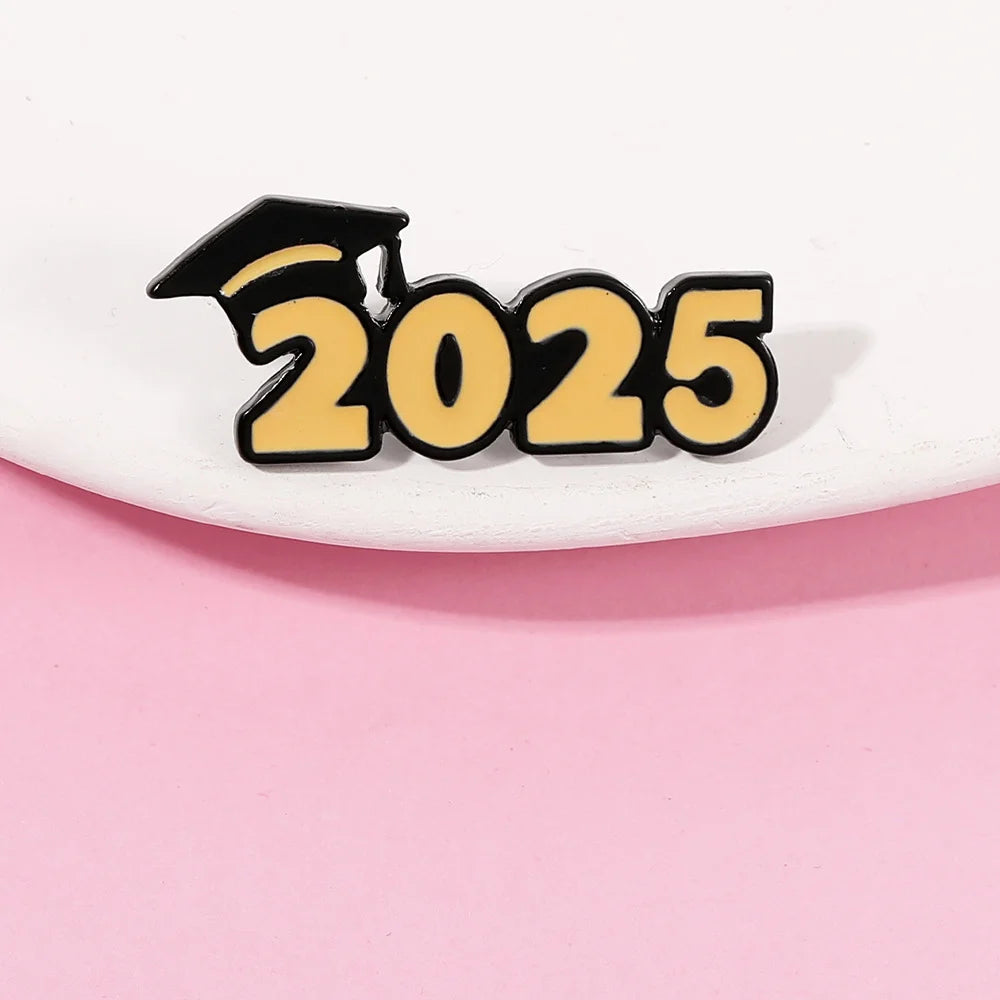 2025 Season Graduate Cap Enamel Pin Broach