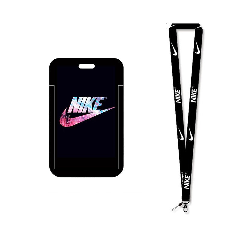 Card Holder with Neck Strap Lanyard - Sports Brand Series