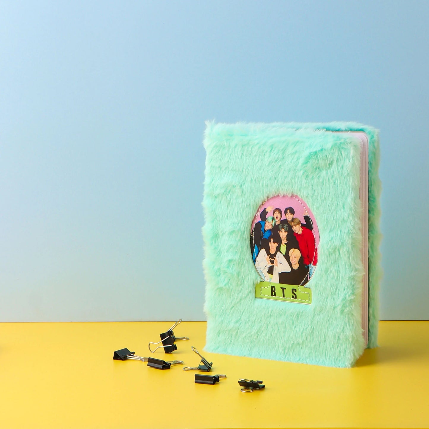 BTS Youth League Fur Notebook Diary
