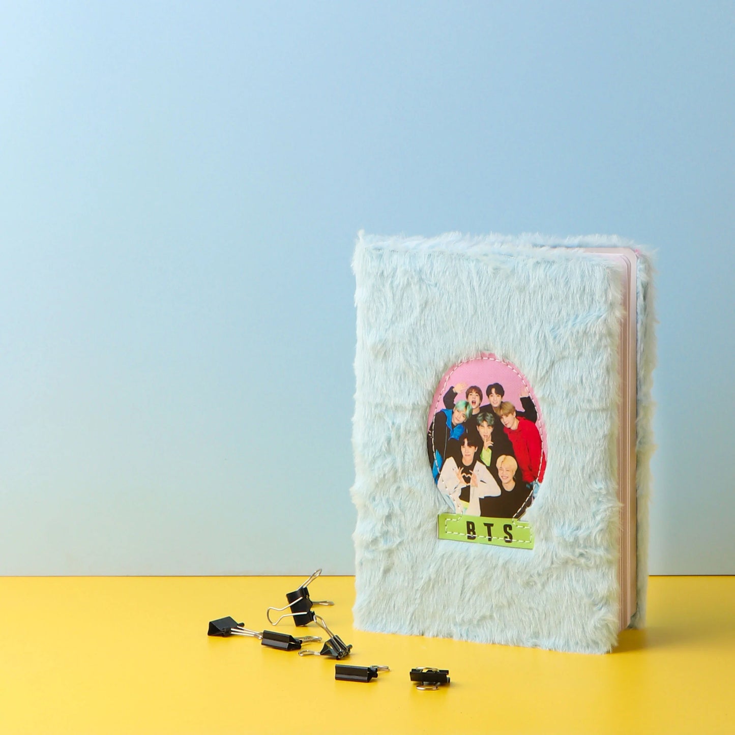 BTS Youth League Fur Notebook Diary