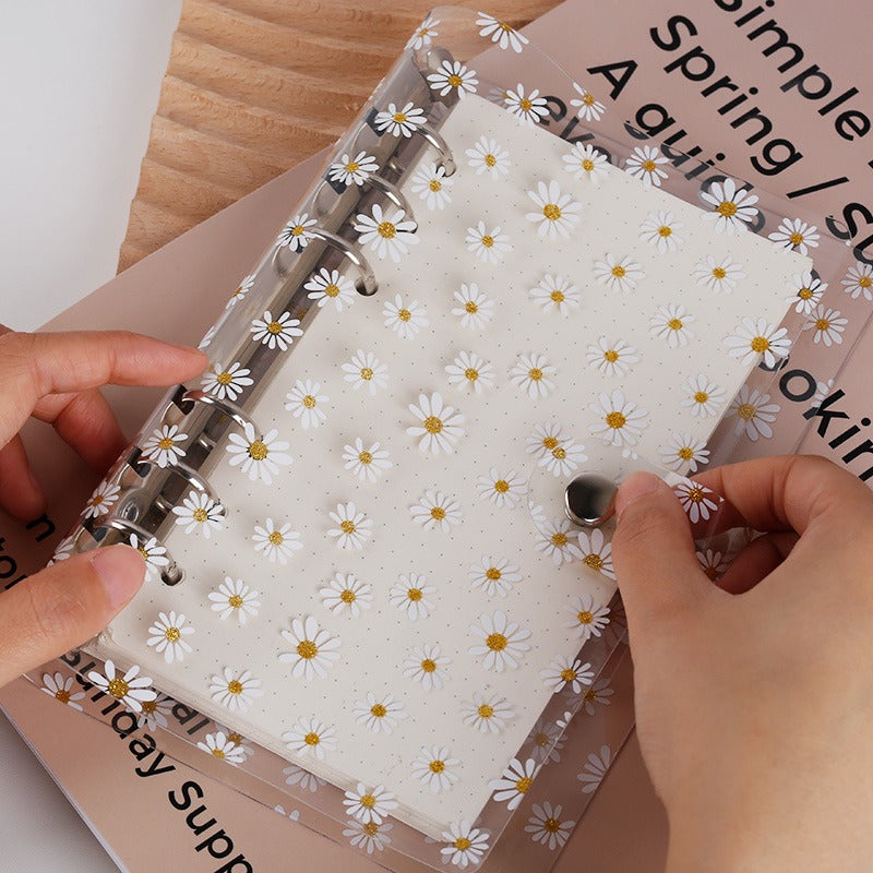 Daisy Loose Leaf PVC Binder with pages