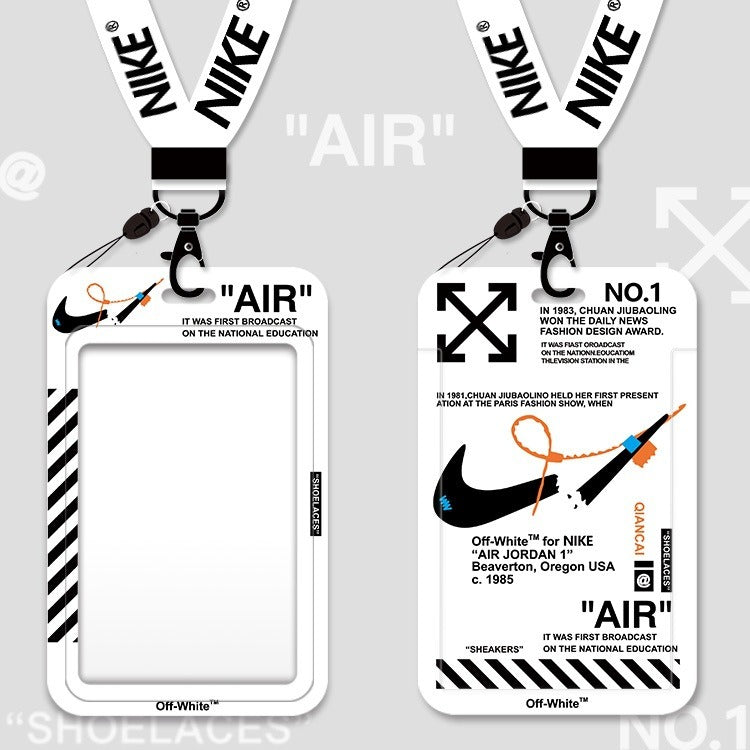 Card Holder with Neck Strap Lanyard - Sports Brand Series
