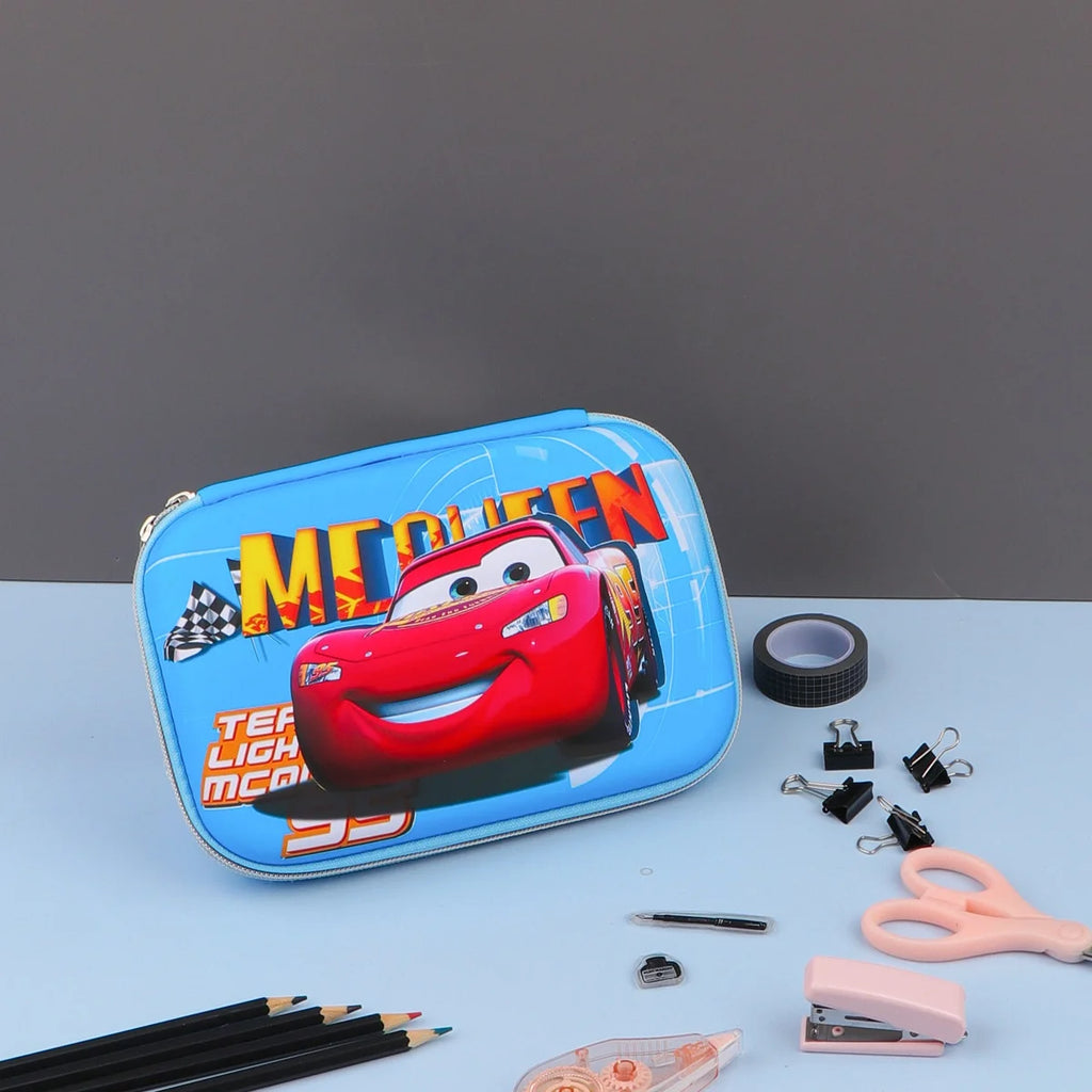 3D McQueen Embossed Pencil Pouch