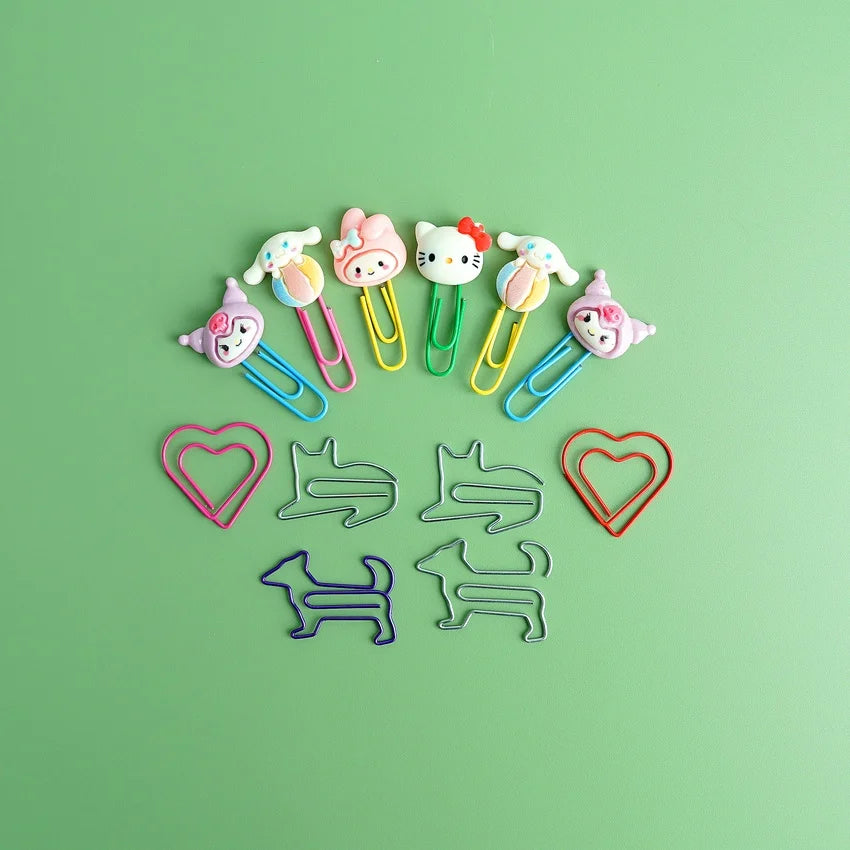3D Sanrio Paper Clip Pack