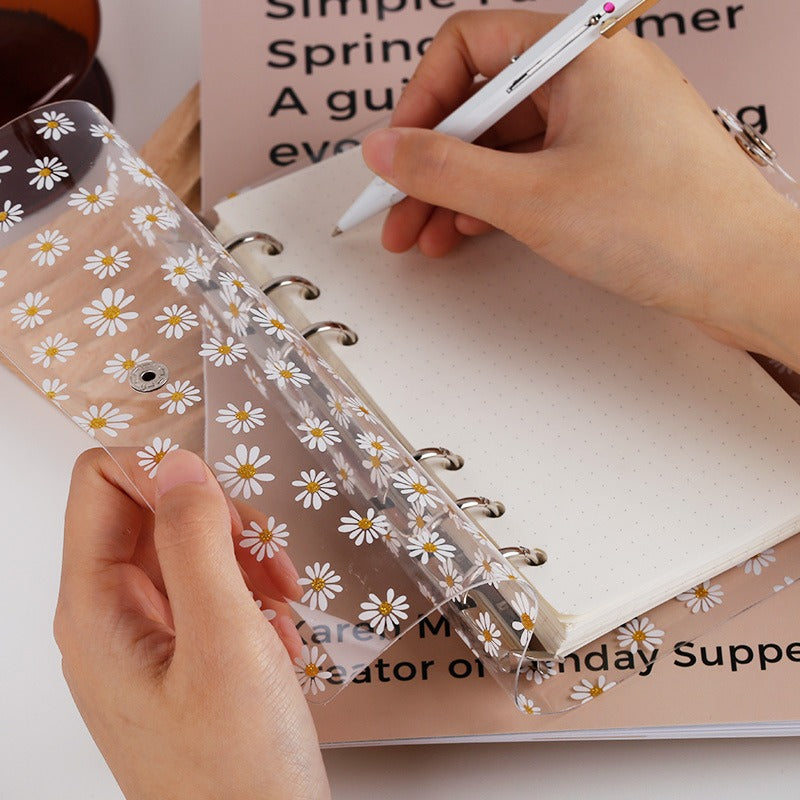 Daisy Loose Leaf PVC Binder with pages
