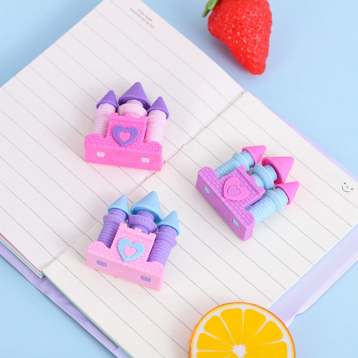 Cute Princess Castle Eraser