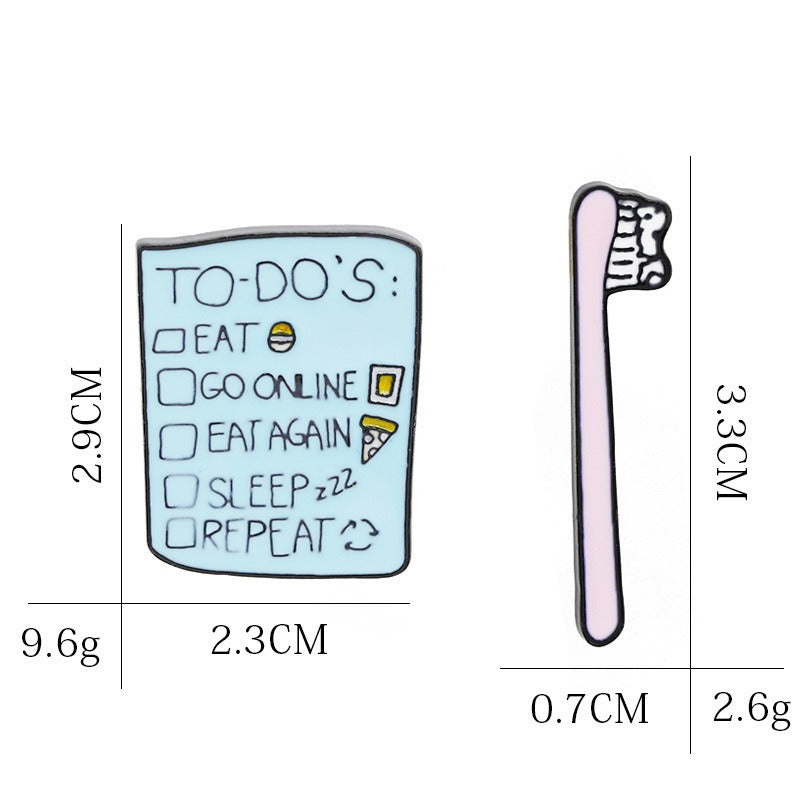 Enamel Pin - To Do