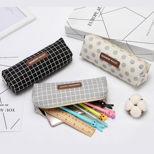 Geometry Valley Pencil Case and Pouch