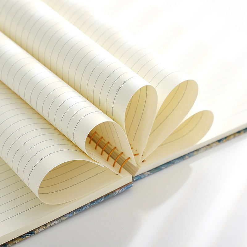 Van Gogh series Extra Large Coil Register Notebooks