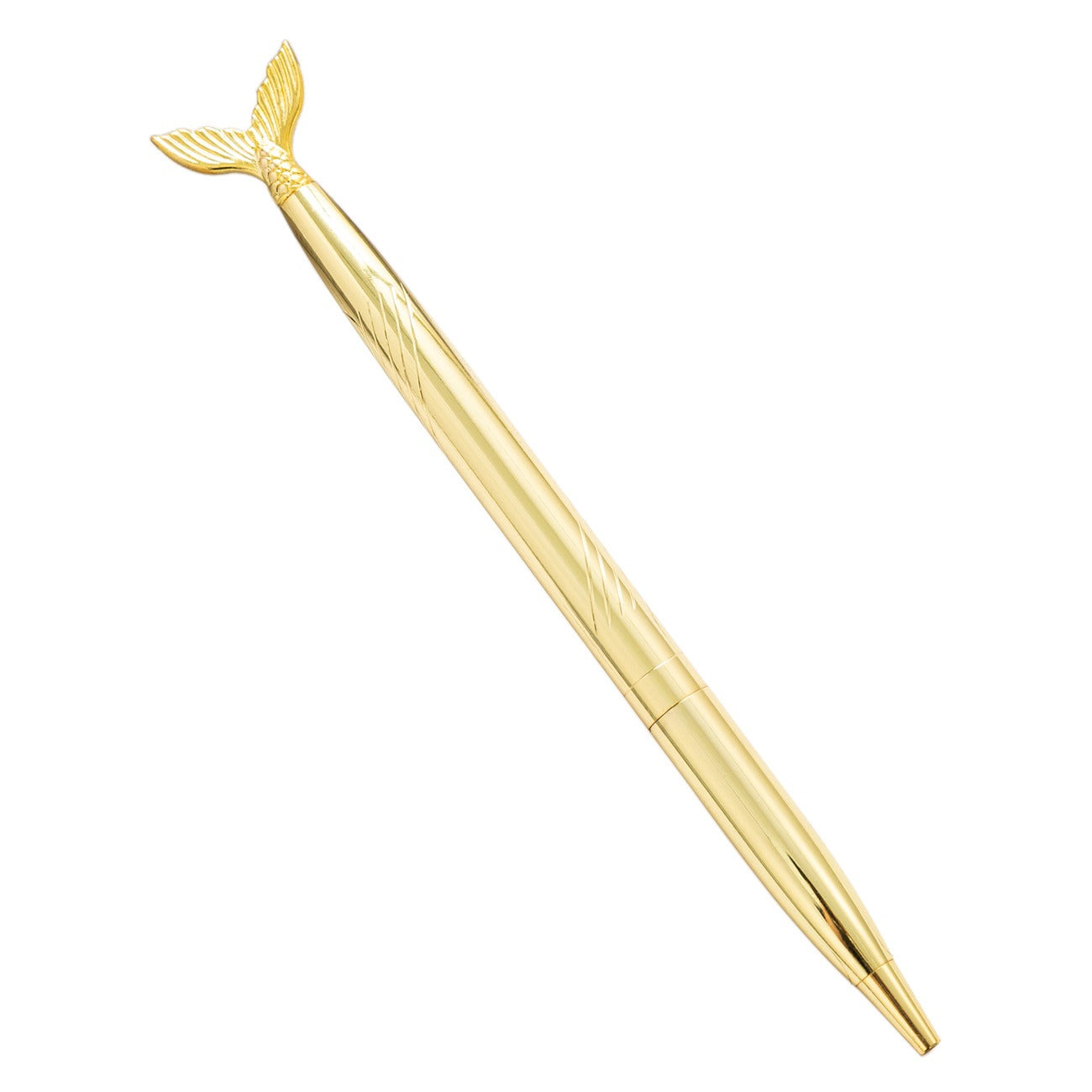 Mermaid Tail Metal Signature Ball Point Pen