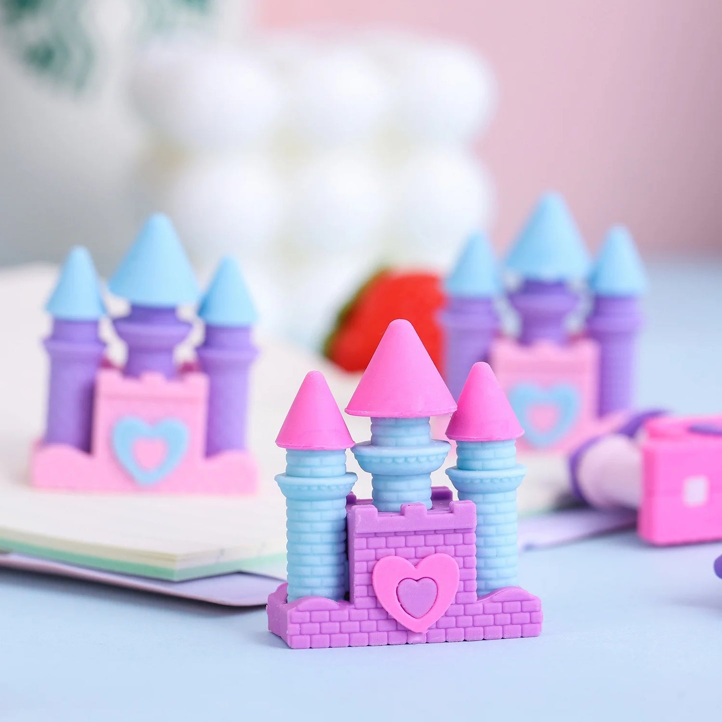 Cute Princess Castle Eraser