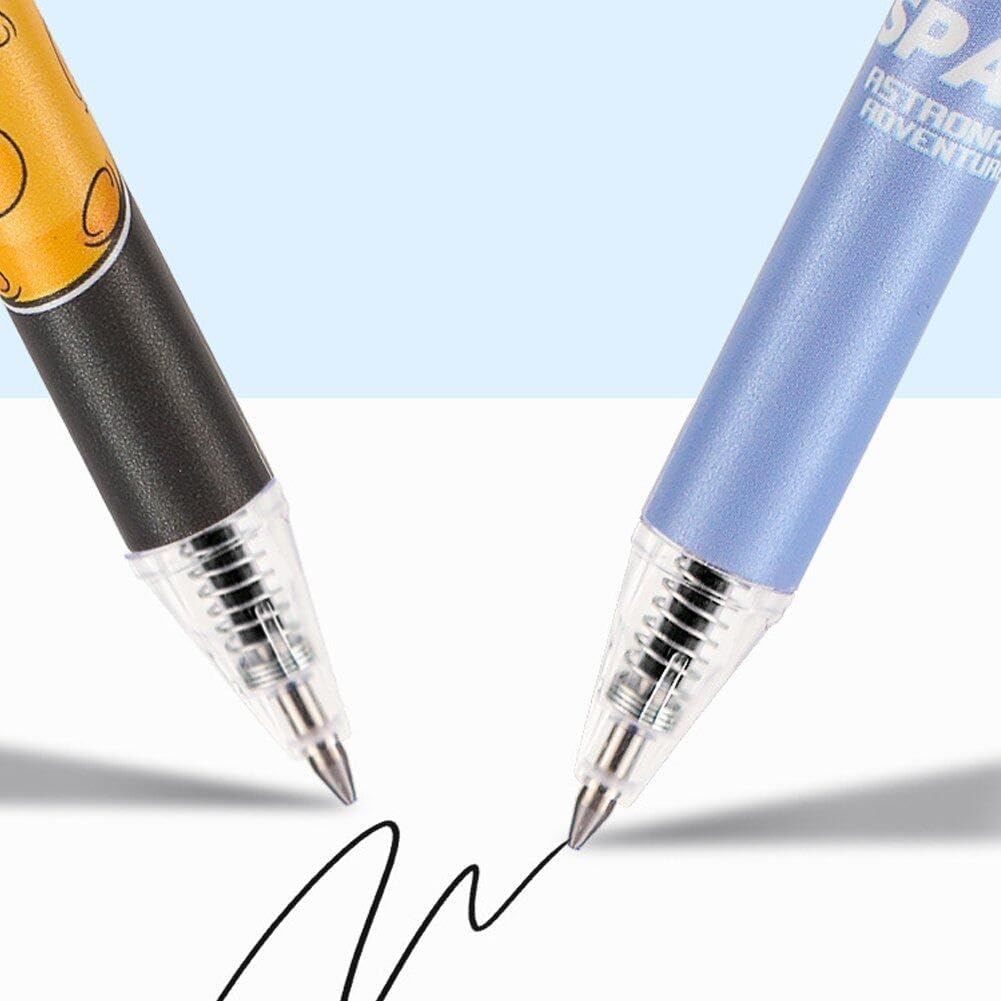 Cute Astronaut Erasable Gel Pen Set of 6