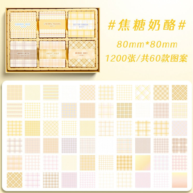 Korean Grid Type Huge Memo Notes Box