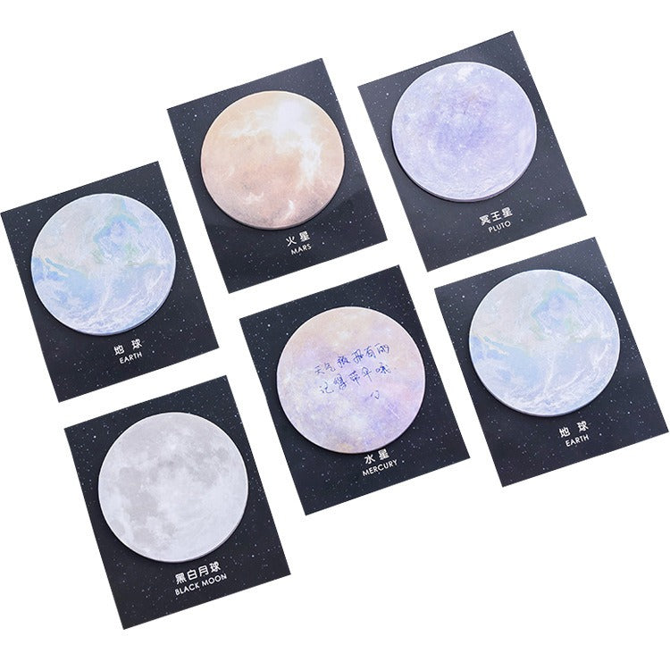 Solar System Planets Post-it Sticky Notes