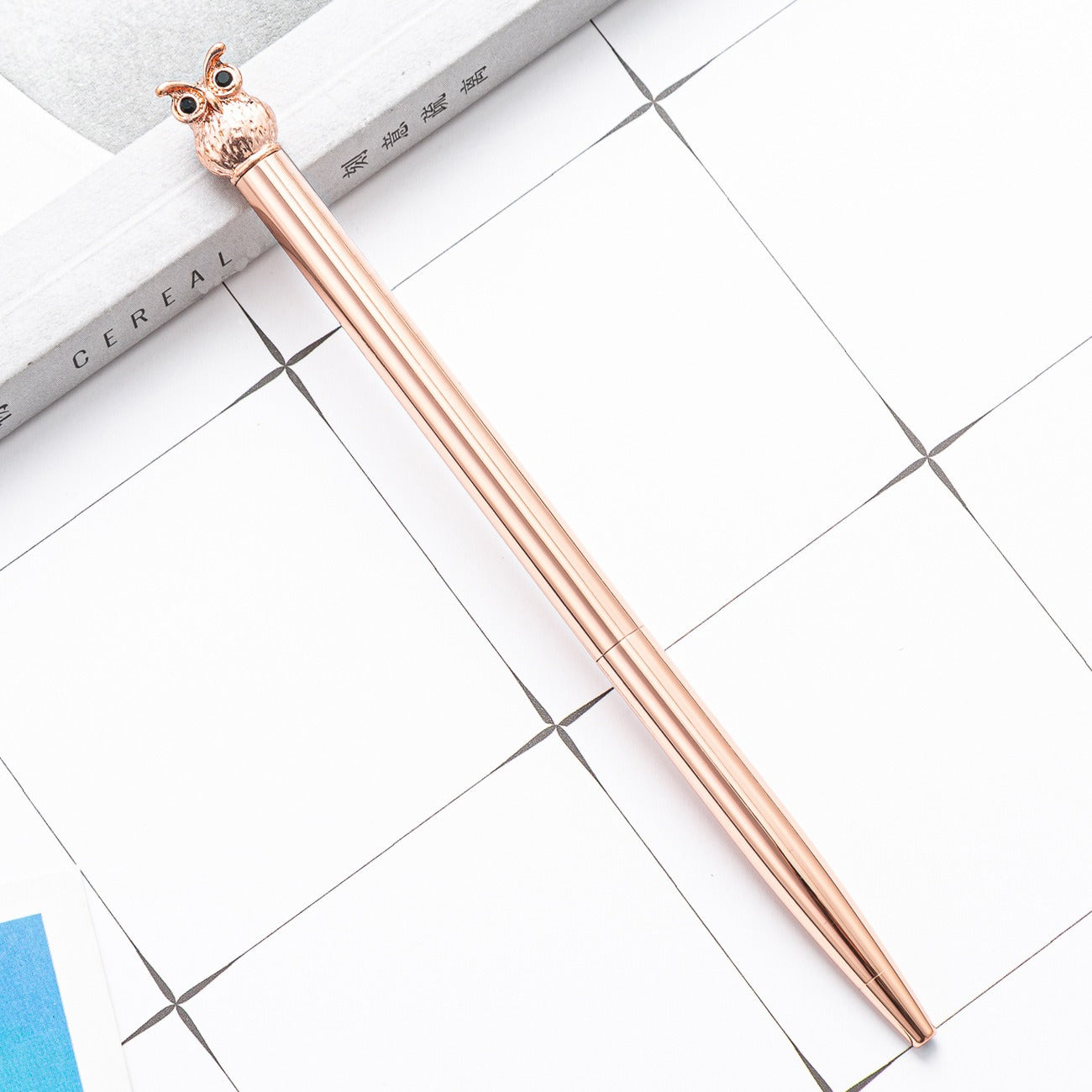 Owl Shape Metal Signature Ball Point Pen