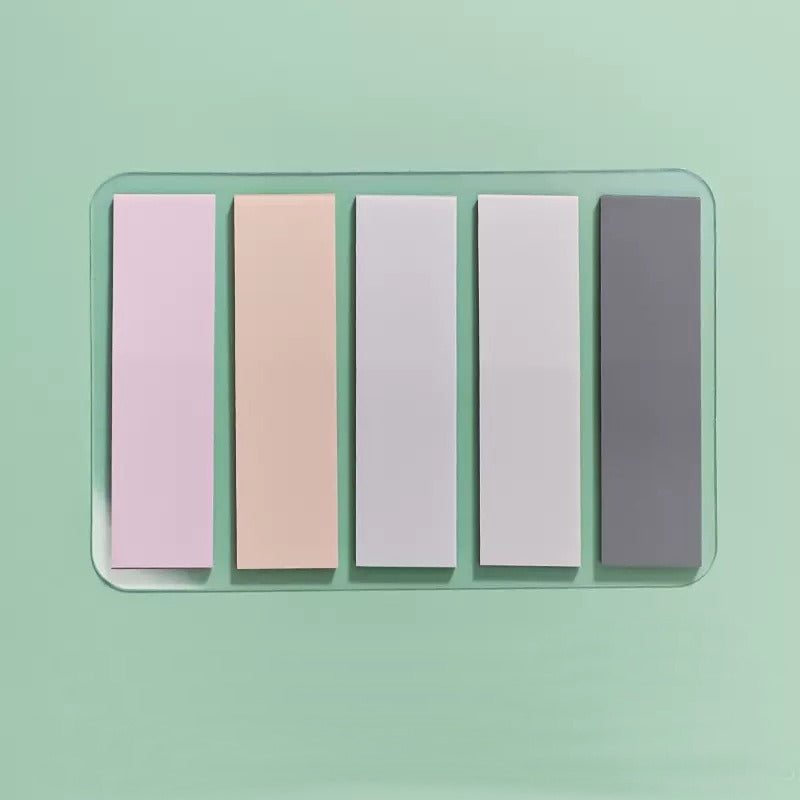 Translucent Morandi Color Sticky Note Tabs
