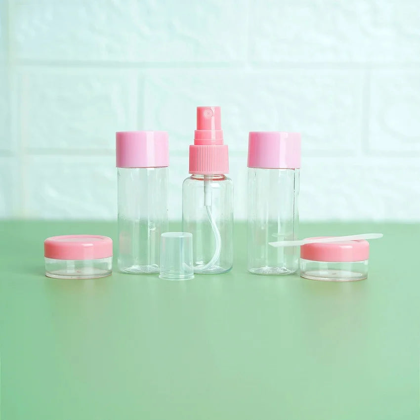 6 Pieces Makeup Travel Spray Bottle with Pouch
