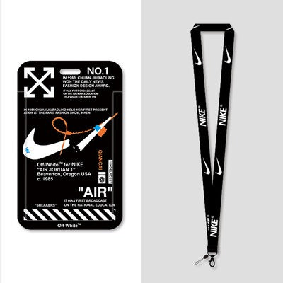 Card Holder with Neck Strap Lanyard - Sports Brand Series