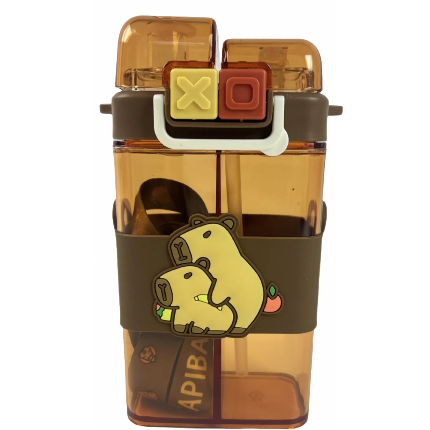 Capybara Double Drink Square Bottle
