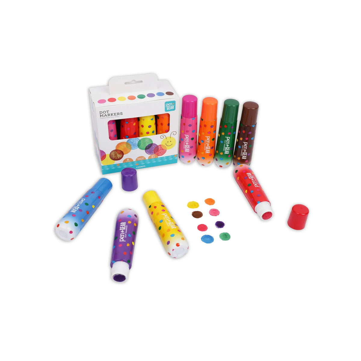 Pen Gear Washable Dot Marker, Washable Marker thepaperworm