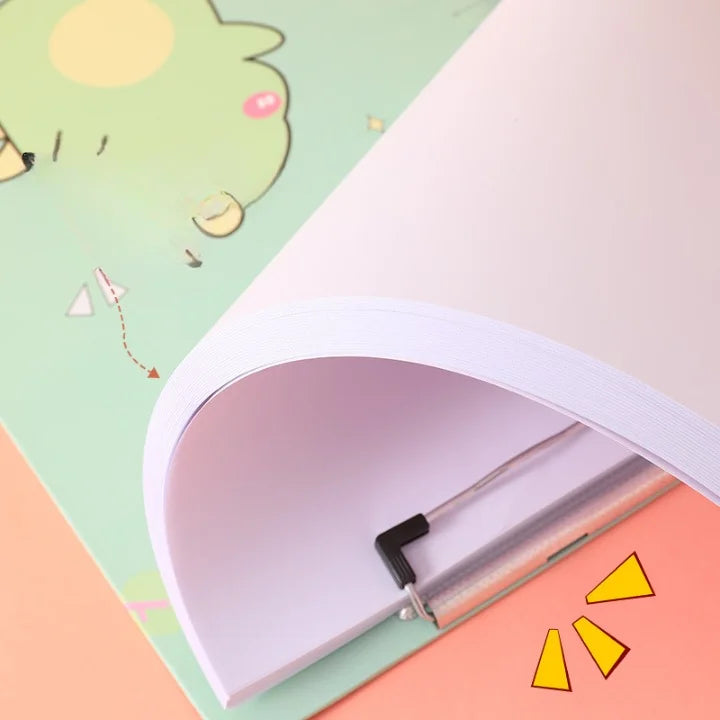 3D Fruit Love File Clip Board