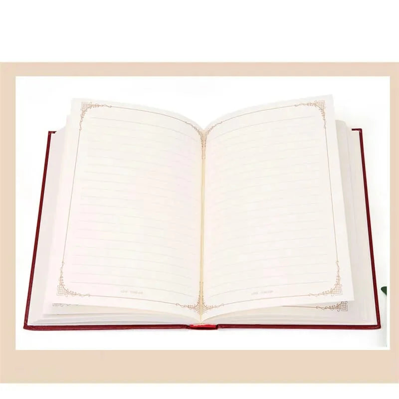 A5 Hard Cover Vintage Journal And Notebook