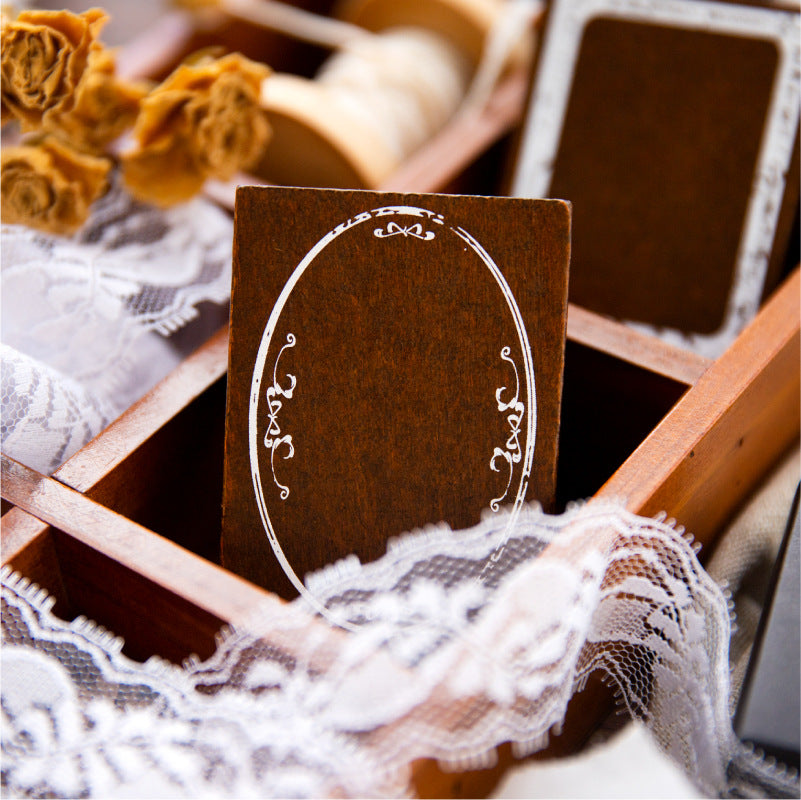 Aesthetic Vintage Wooden Stamp