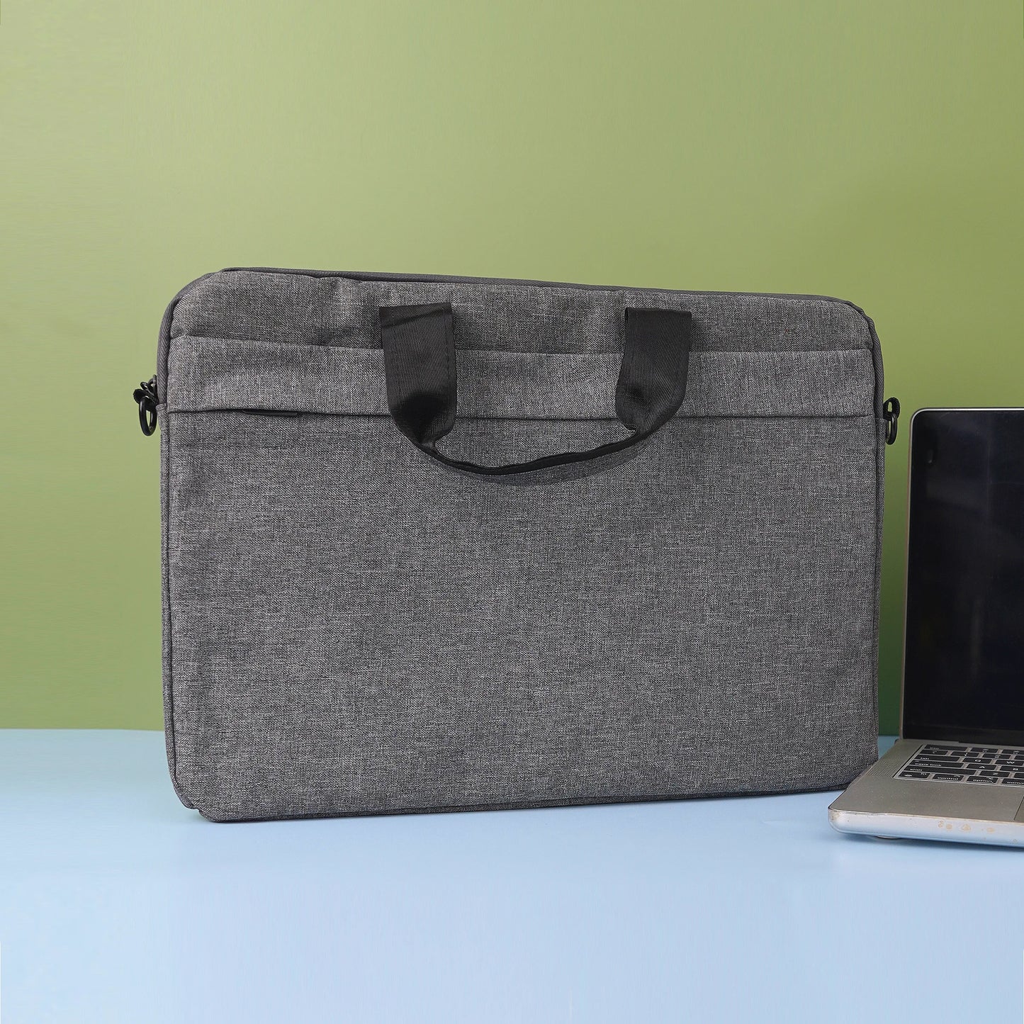 Anti-cut Premium Quality Laptop Office and Shoulder Bags - Grey