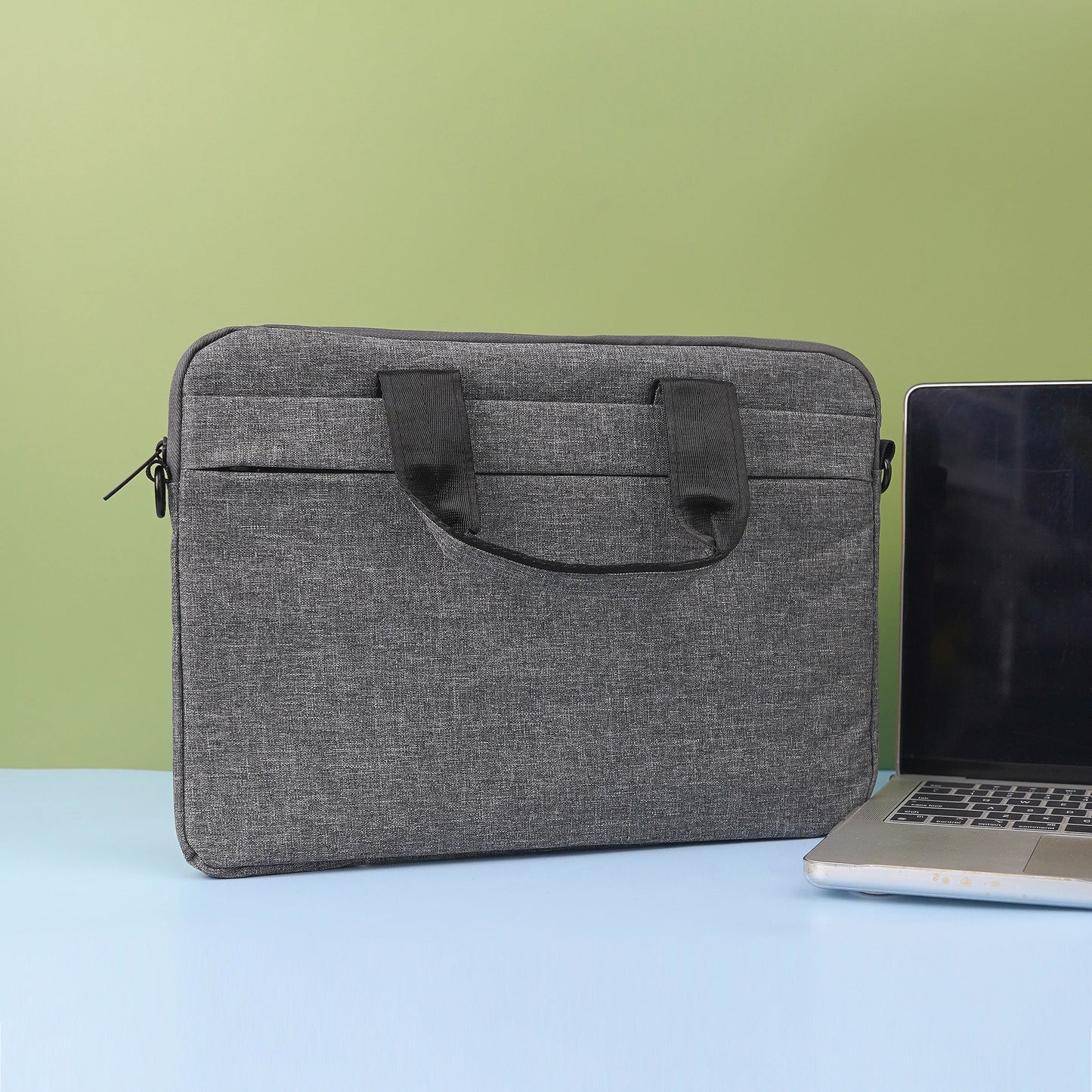 Anti-cut Premium Quality Laptop Office and Shoulder Bags - Grey