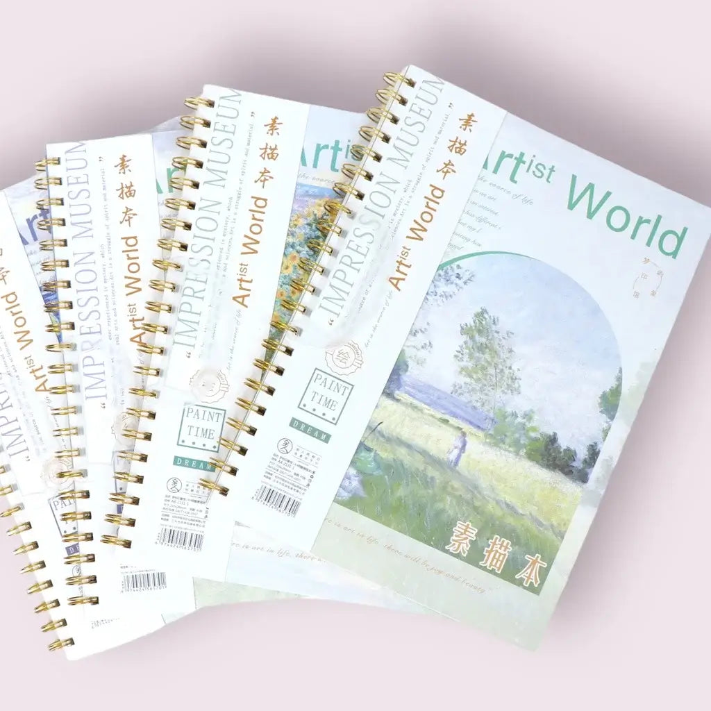 Van Gogh Art World Hard Shell Coil Sketchbook