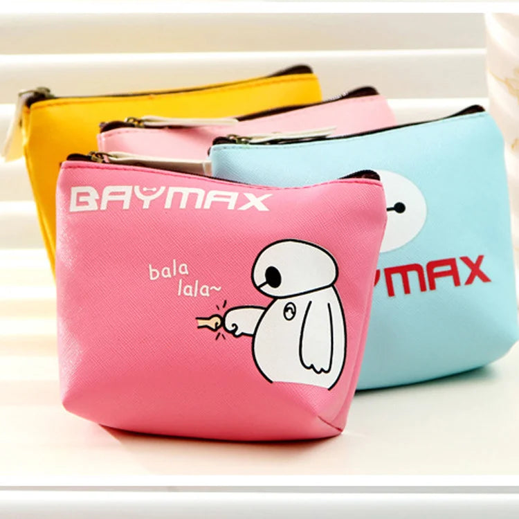 Baymax Mini PU Leather Coin Pouch