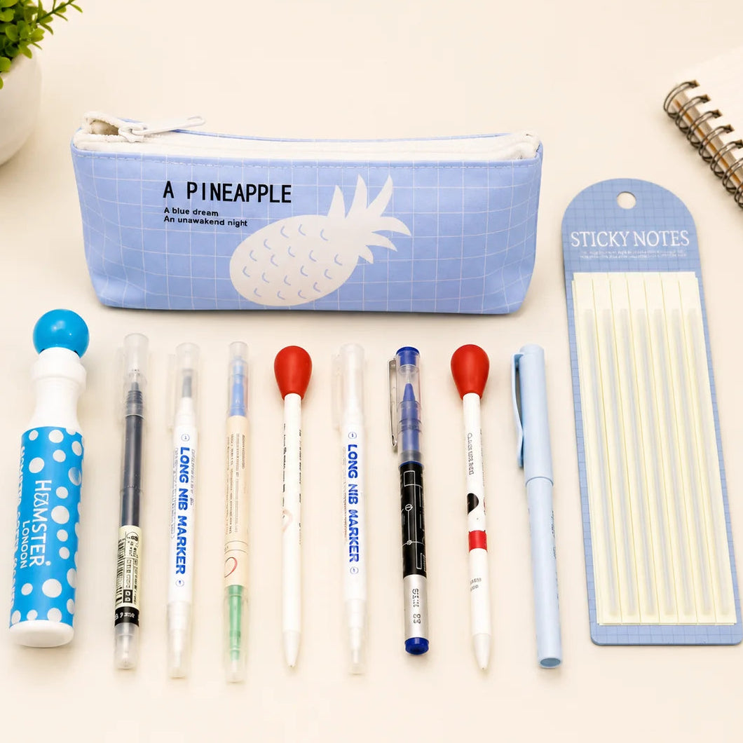 Blue Pineapple Stationery Gift Set