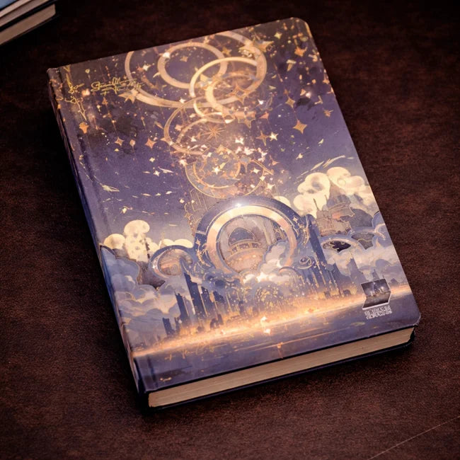 Celestial Magical City Hardcover Illustrated Art Journal