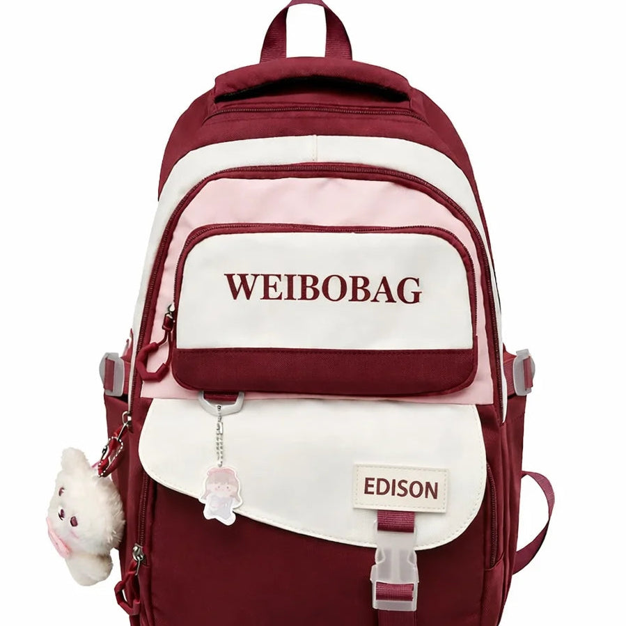 Edison Charm Multi-Pocket Backpack