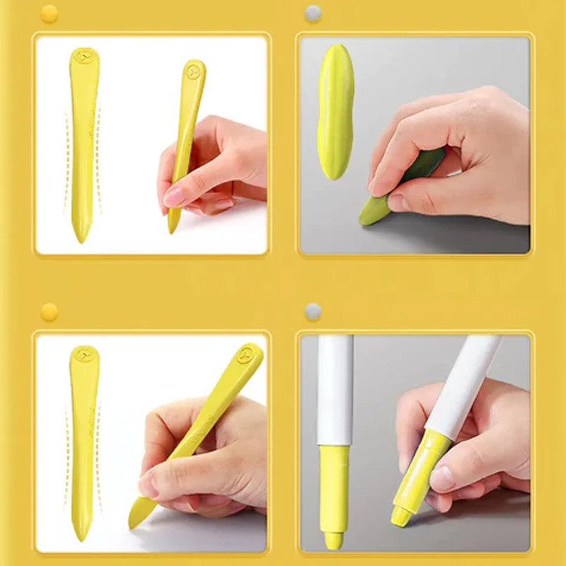 Children Plastic Washable Crayons