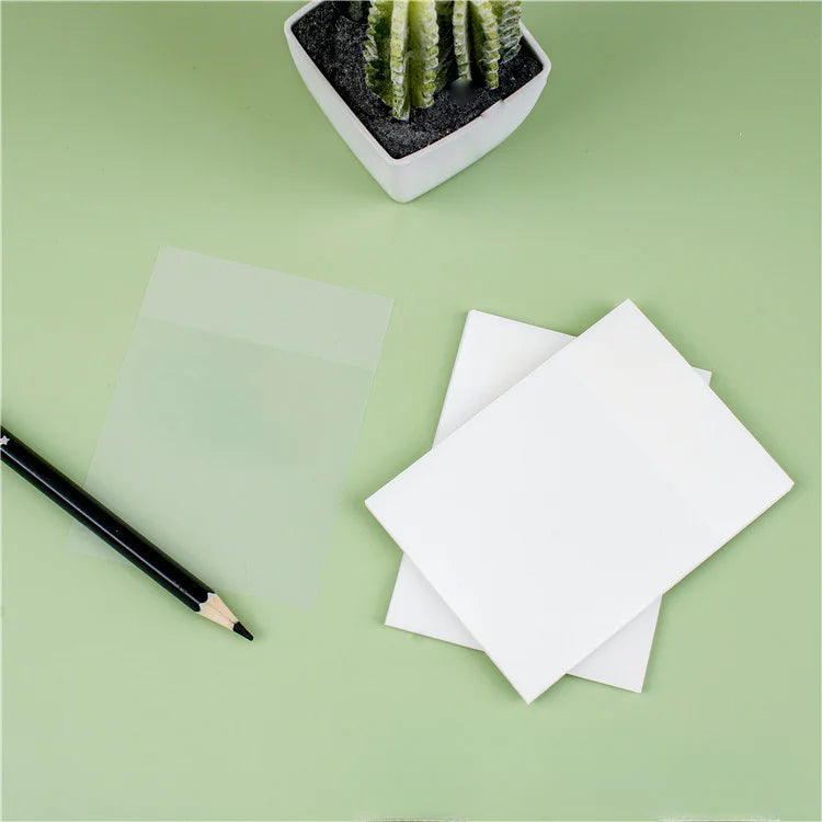 Transparent White Sticky Notes