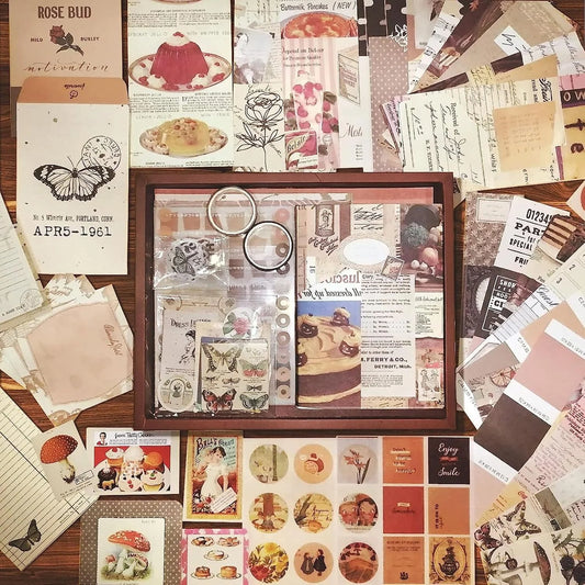 Retro Girl's Art Journaling Box