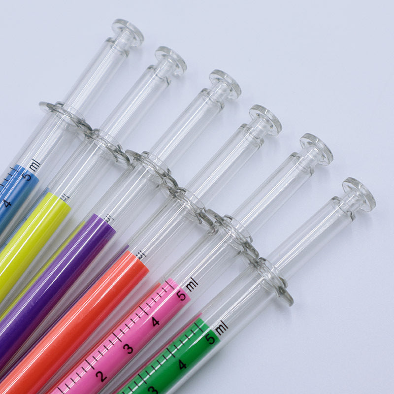 Creative Syringe Highlighter Pen-Set of 6