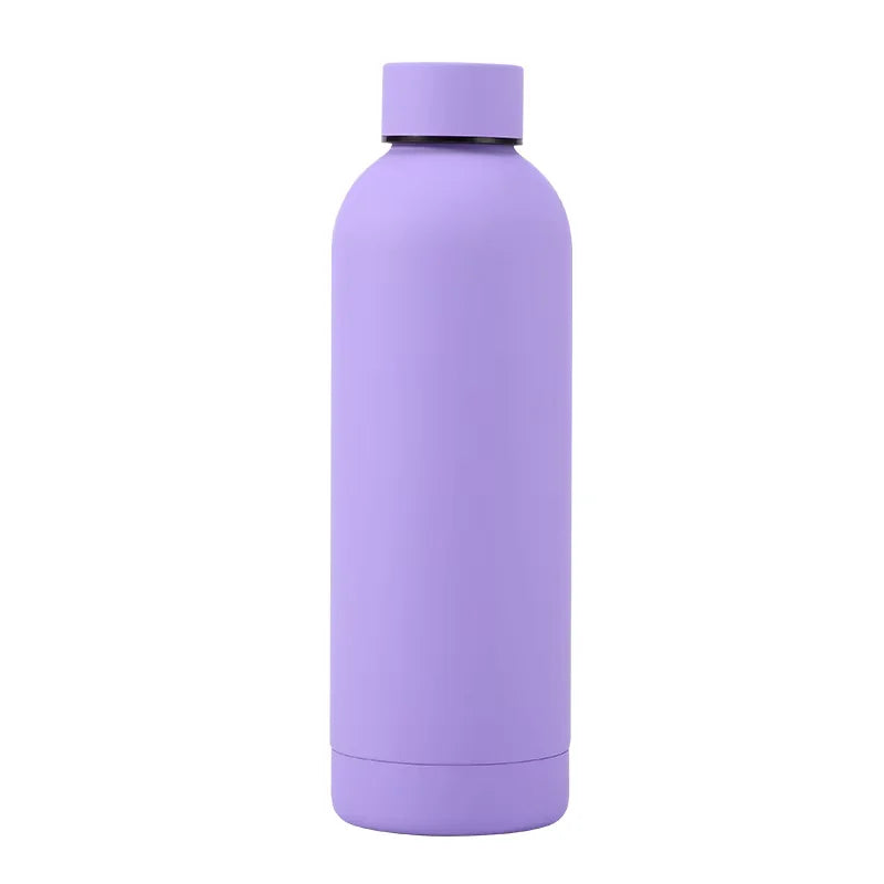 Color Coated Steel Thermos Bottle