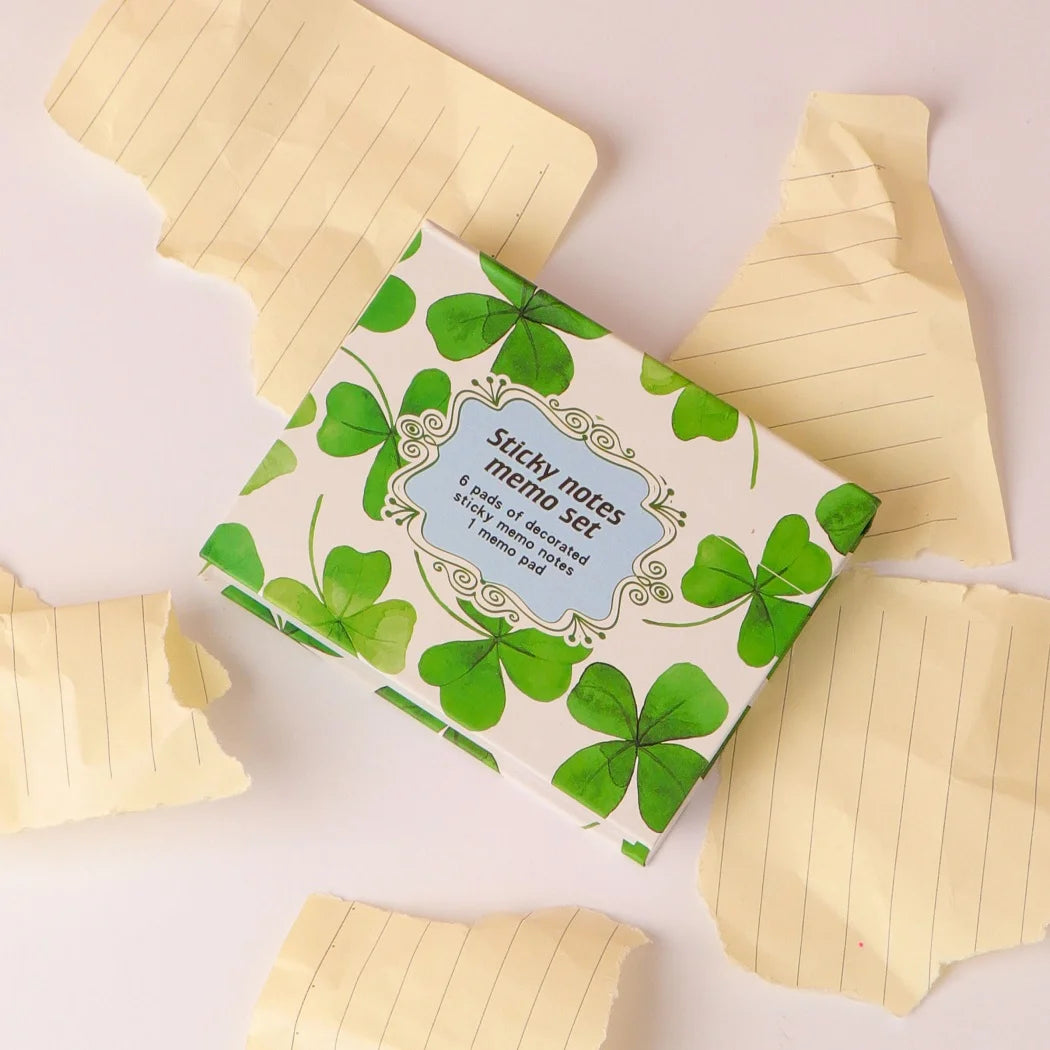 Aesthetic Flower Sticky Notes Memo Set